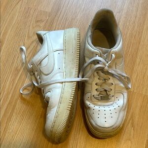 Nike White AF1 Sneakers - Classic Low Top